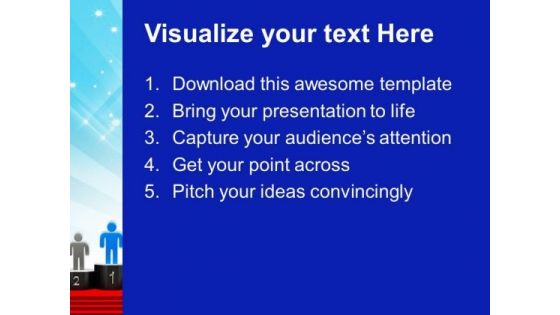 Winners Podium PowerPoint Templates And PowerPoint Themes 0912