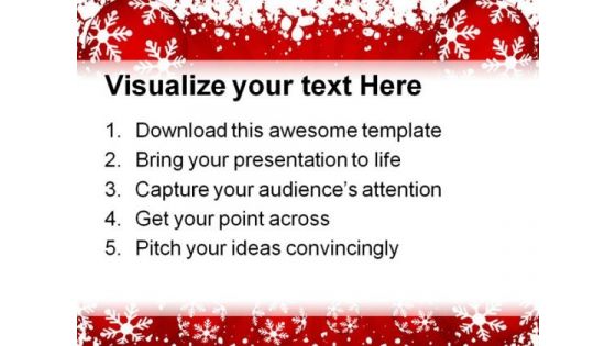 Winter Background Holidays PowerPoint Themes And PowerPoint Slides 0811