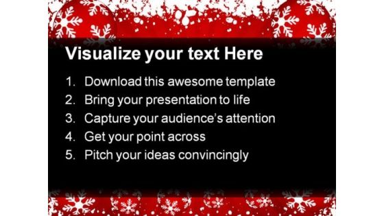 Winter Background Holidays PowerPoint Themes And PowerPoint Slides 0811