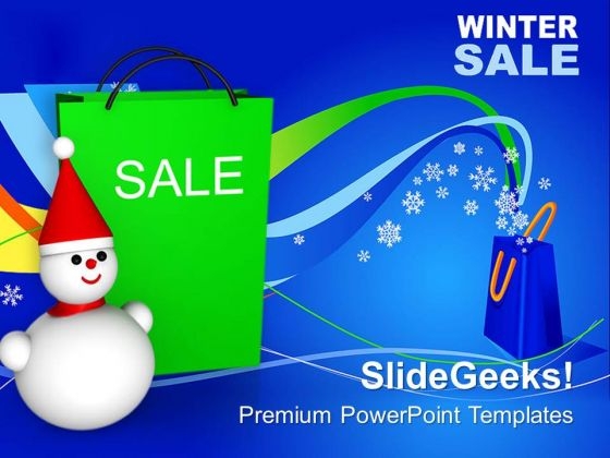 Winter Sale Christmas PowerPoint Templates Ppt Backgrounds For Slides 1212
