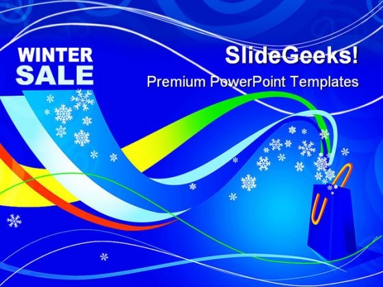 Winter Shopping Sales PowerPoint Themes And PowerPoint Slides 0411
