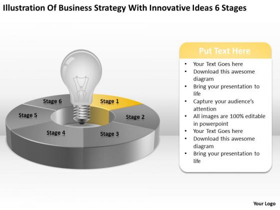 With Innovative Ideas 6 Stages Ppt 2 Financial Business Plan Template PowerPoint Templates