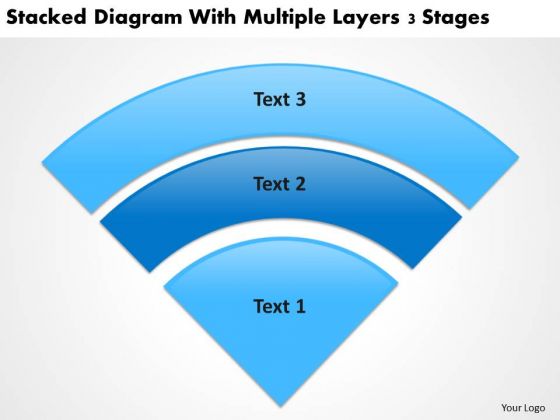 With Multiple Layers 3 Stgaes Real Estate Investing Business Plan PowerPoint Templates
