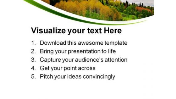 Wood Nature Environment PowerPoint Themes And PowerPoint Slides 0511