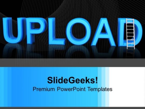 Word Upload With Ladder Business PowerPoint Templates Ppt Backgrounds For Slides 1112
