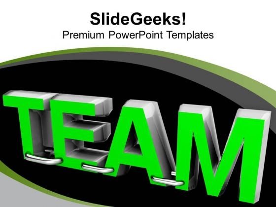 Working In Team Teamwork Concept PowerPoint Templates Ppt Backgrounds For Slides 0413