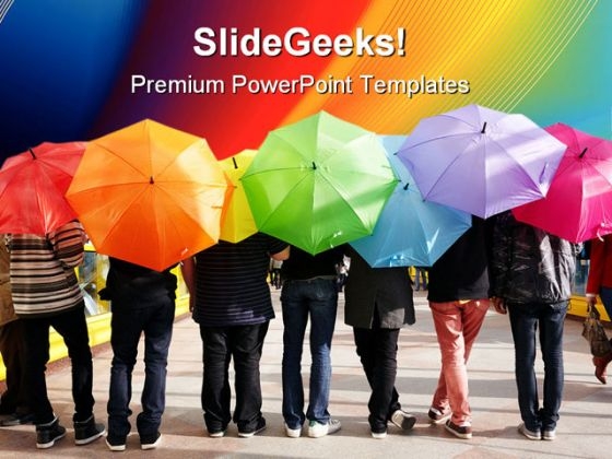 World Colors Business PowerPoint Template 0510