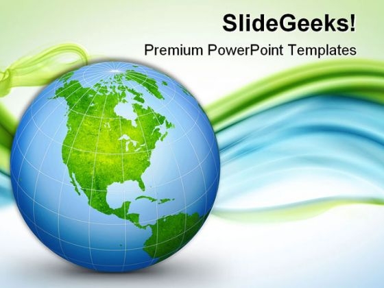 World Globe Geographical PowerPoint Templates And PowerPoint Backgrounds 0611