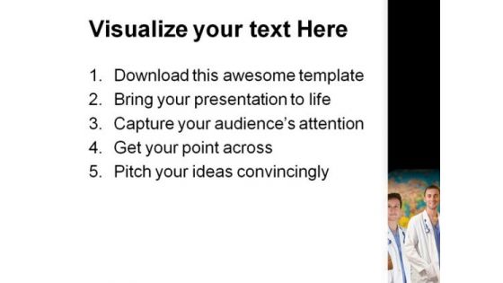 World Health Team Medical PowerPoint Themes And PowerPoint Slides 0911