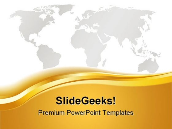 World Map Abstract PowerPoint Templates And PowerPoint Backgrounds 0511
