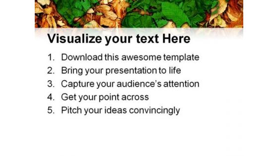 World Map Nature PowerPoint Themes And PowerPoint Slides 0411