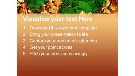 World Map Nature PowerPoint Themes And PowerPoint Slides 0411