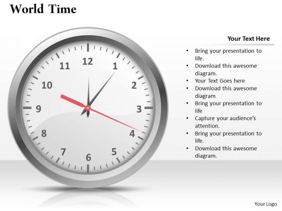 World Time PowerPoint Presentation Template
