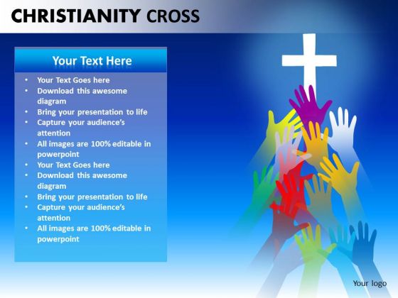 Worship Christ PowerPoint Ppt Templates