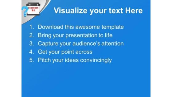 Year End Planning PowerPoint Templates Ppt Backgrounds For Slides 0113
