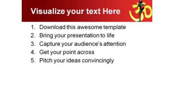 Yoga Health Religion PowerPoint Themes And PowerPoint Slides 0511