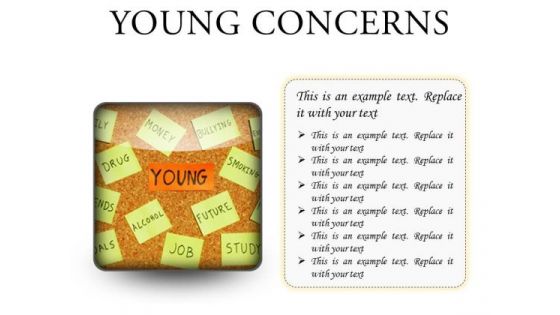 Young Concerns Metaphor PowerPoint Presentation Slides S