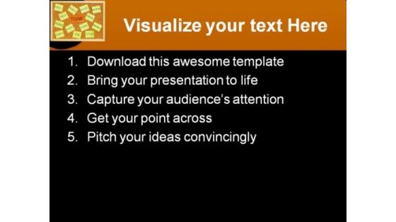 Young Concerns Youth PowerPoint Template 0910