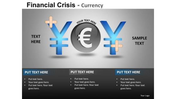 Yoy Euro Finance PowerPoint Templates