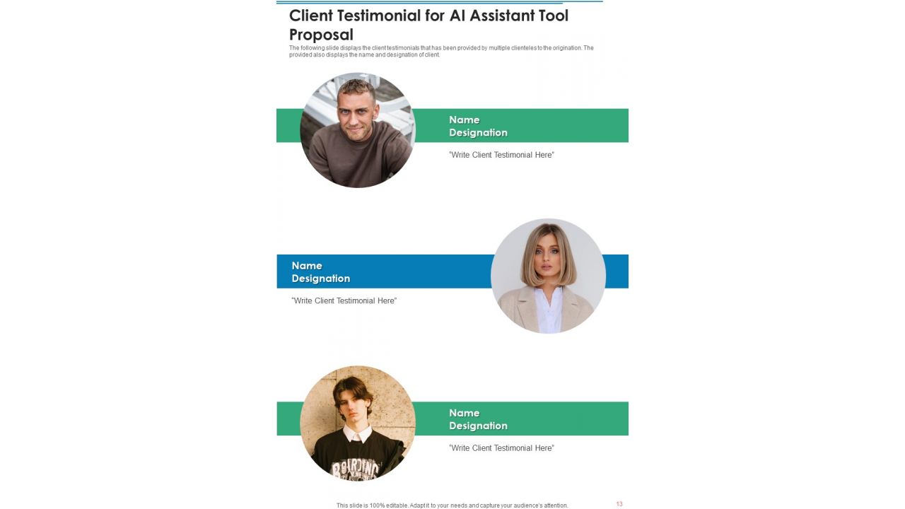 AI Assistant Tool Proposal Example Document Report Doc Pdf Ppt