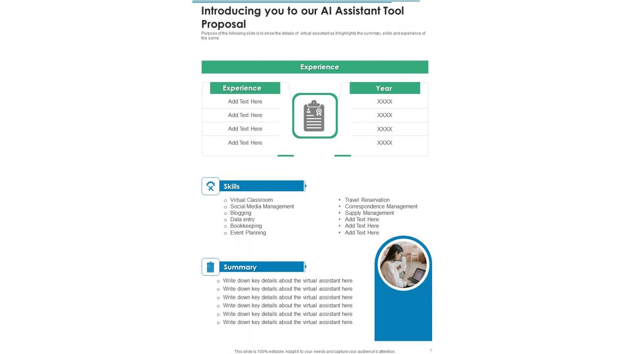 AI Assistant Tool Proposal Example Document Report Doc Pdf Ppt
