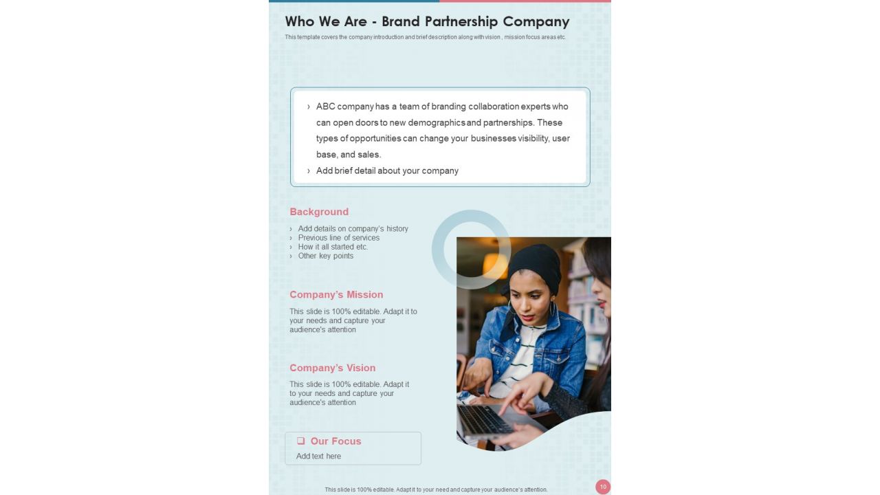 Brand Partnership Service Proposal Example Document Report Doc Pdf Ppt