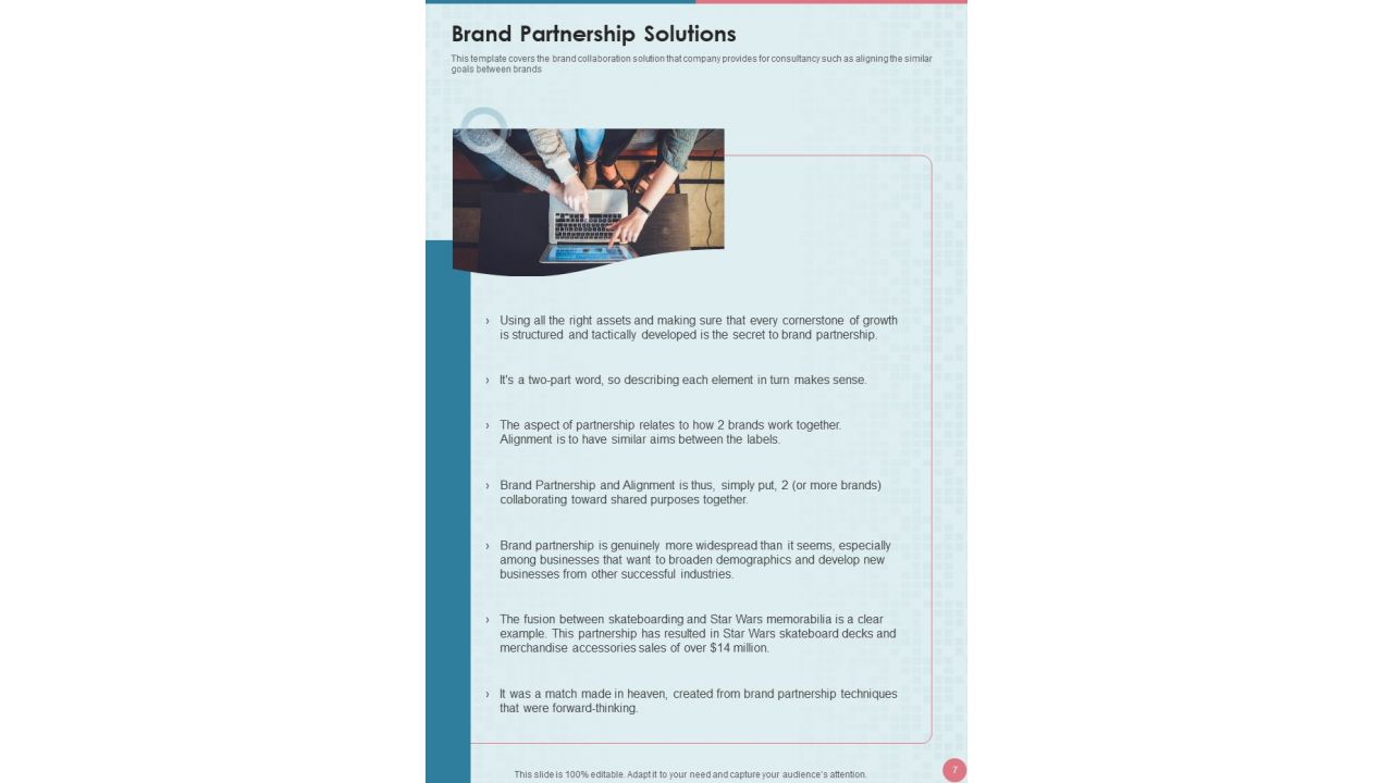 Brand Partnership Service Proposal Example Document Report Doc Pdf Ppt