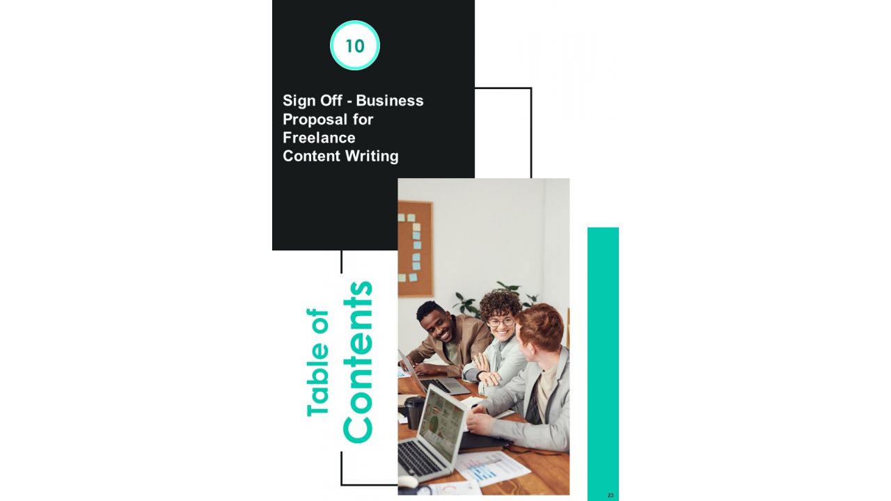 Business Proposal For Freelance Content Writing Example Document Report Doc Pdf Ppt