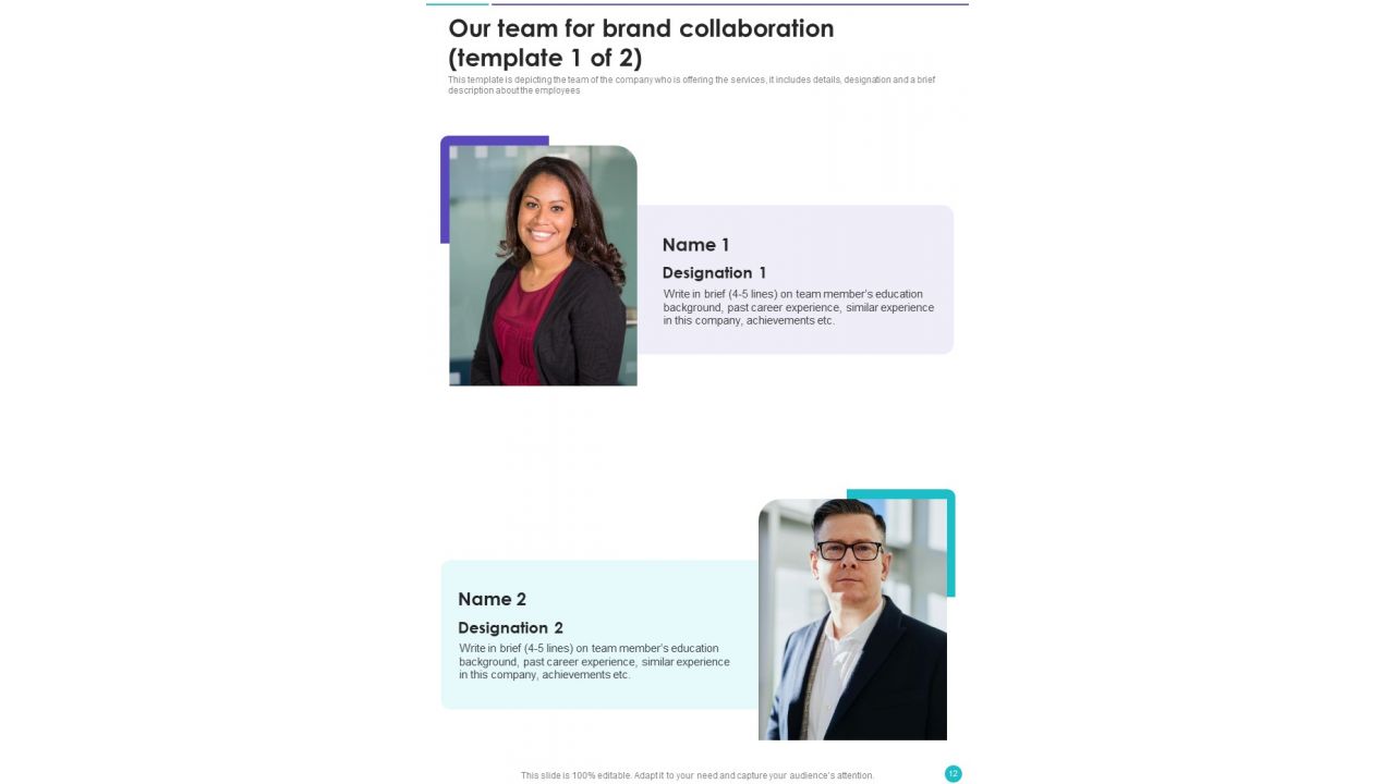 Collaboration Proposal To Partner With Celebrities Example Document Report Doc Pdf Ppt