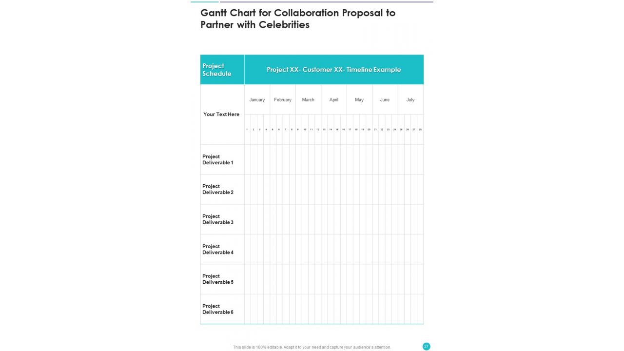 Collaboration Proposal To Partner With Celebrities Example Document Report Doc Pdf Ppt