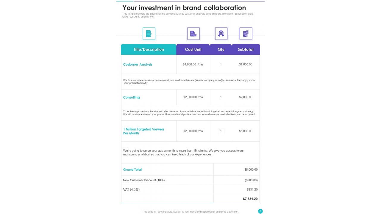 Collaboration Proposal To Partner With Celebrities Example Document Report Doc Pdf Ppt