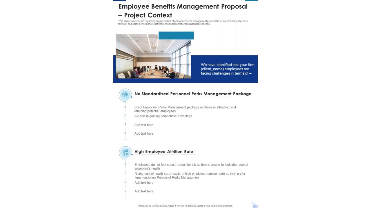 Employee Benefits Management Proposal Example Document Report Doc Pdf Ppt