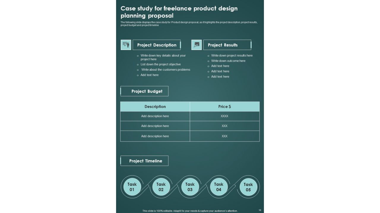 Freelance Product Design Planning Proposal Example Document Report Doc Pdf Ppt