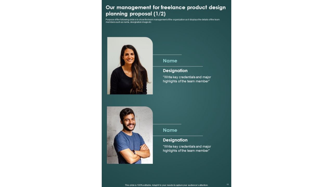 Freelance Product Design Planning Proposal Example Document Report Doc Pdf Ppt