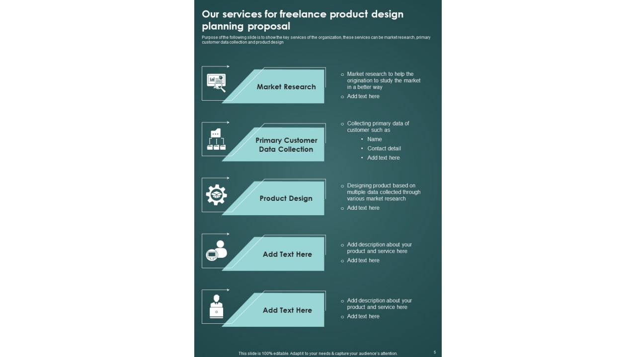 Freelance Product Design Planning Proposal Example Document Report Doc Pdf Ppt
