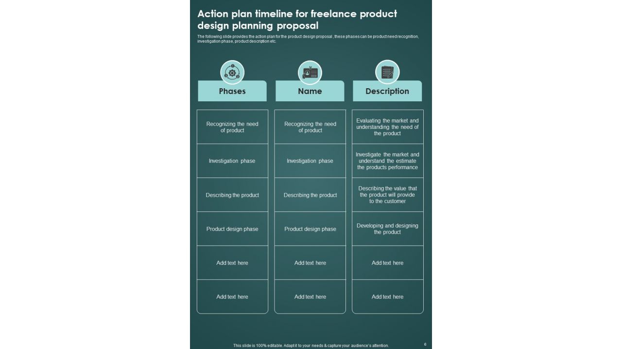 Freelance Product Design Planning Proposal Example Document Report Doc Pdf Ppt