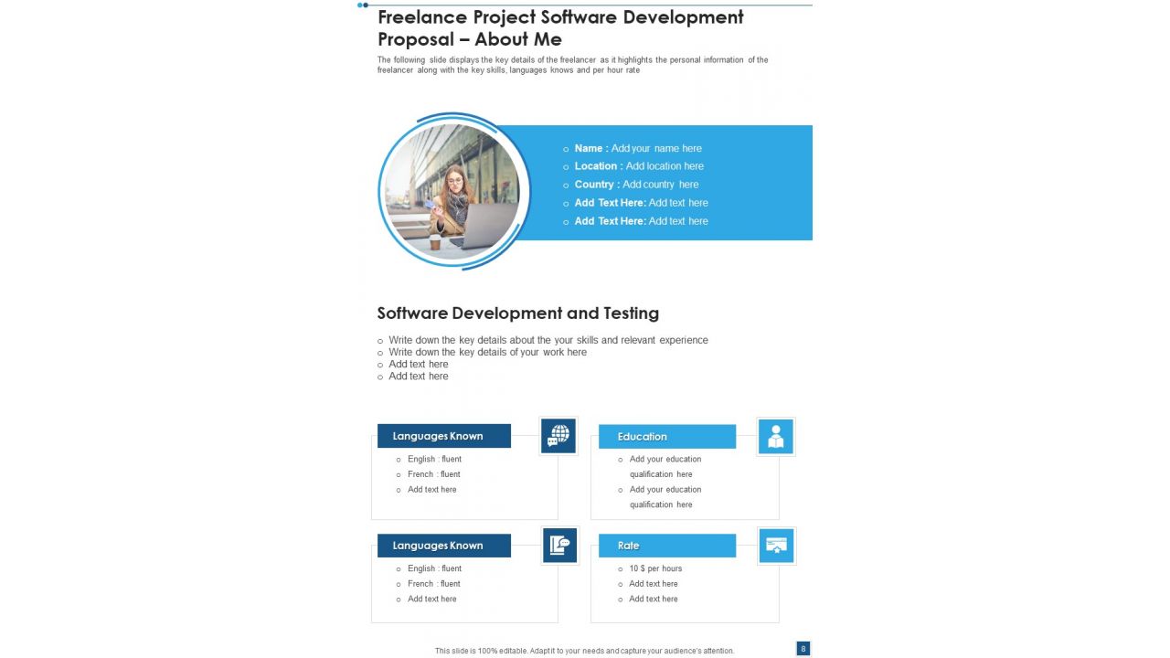 Freelance Project Software Development Proposal Example Document Report Doc Pdf Ppt