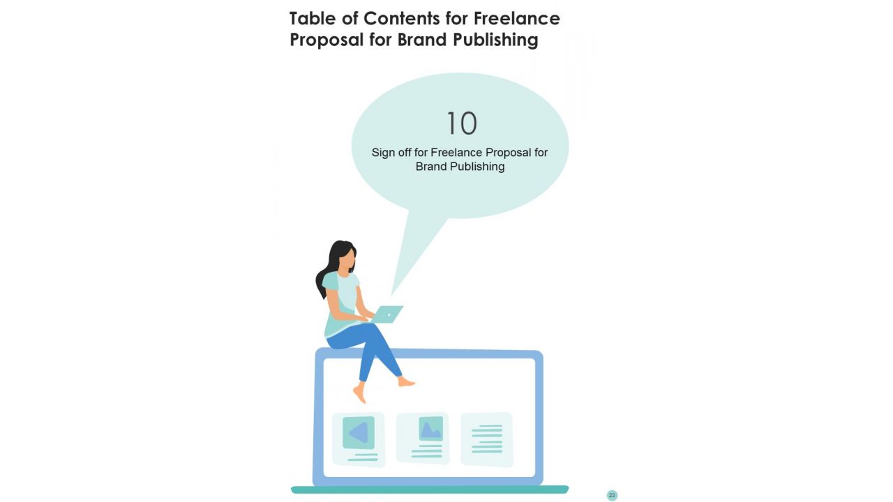 Freelance Proposal For Brand Publishing Example Document Report Doc Pdf Ppt