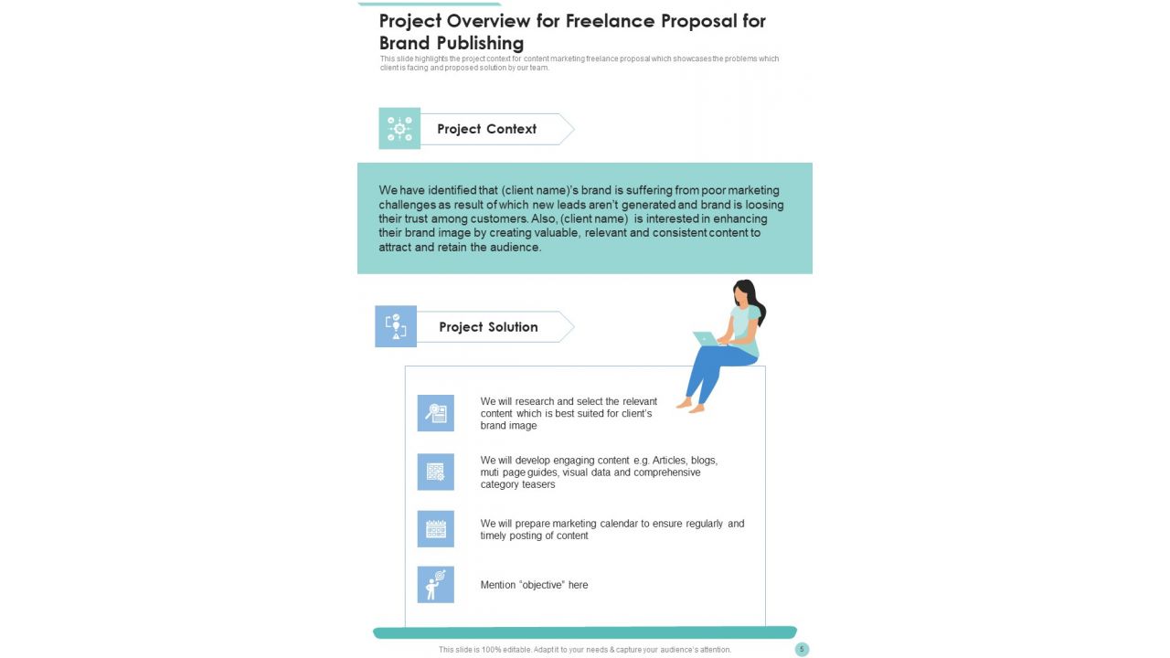 Freelance Proposal For Brand Publishing Example Document Report Doc Pdf Ppt
