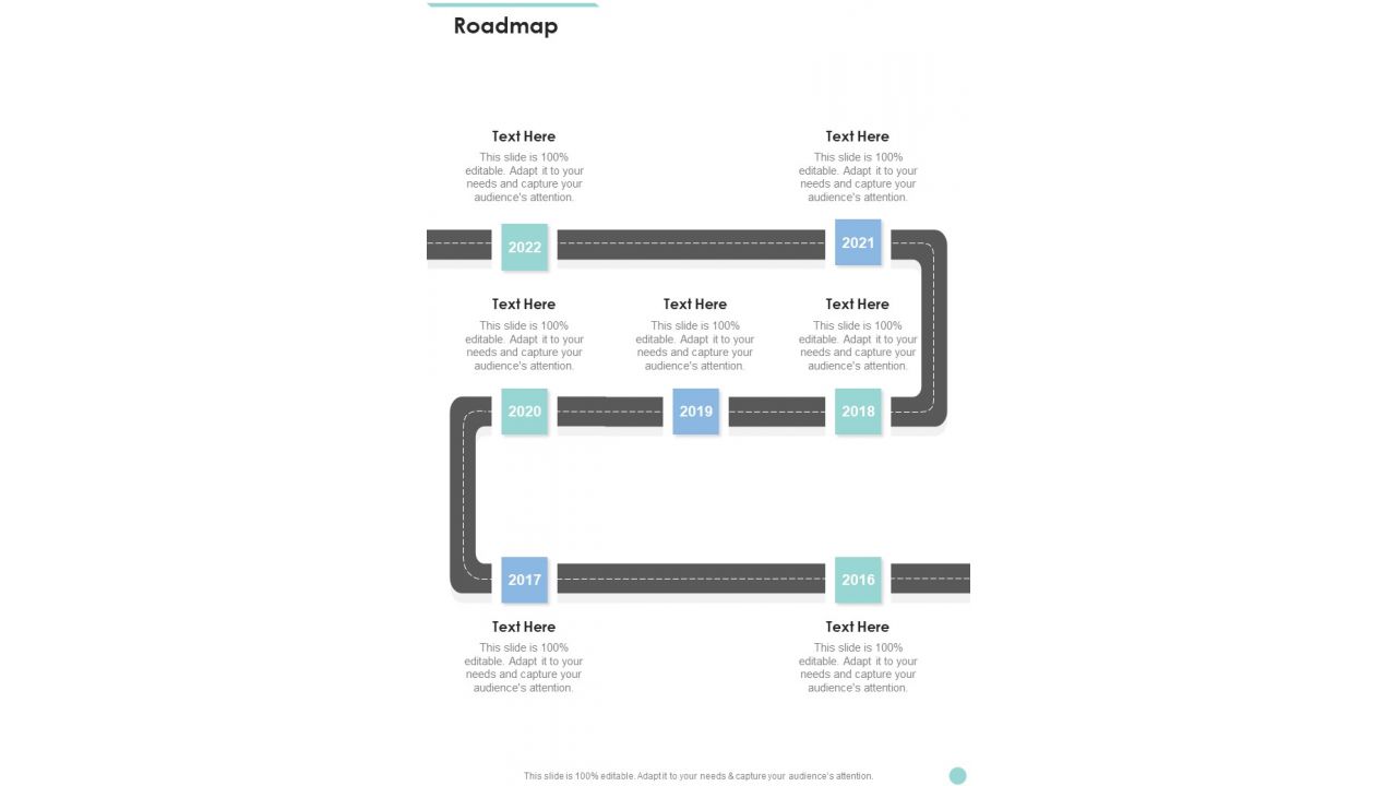 Freelance Proposal For Brand Publishing Roadmap One Pager Sample Example Document