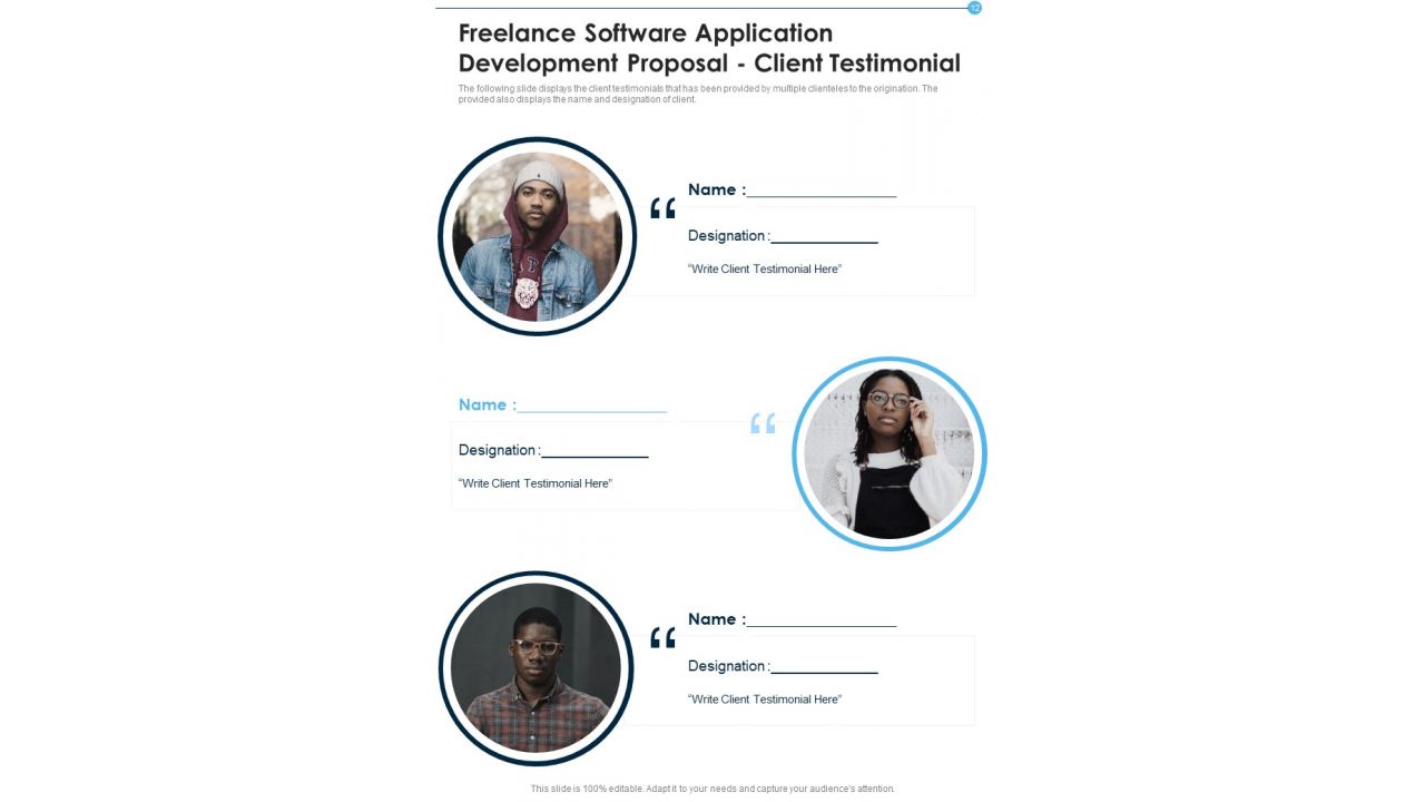 Freelance Software Application Development Proposal Example Document Report Doc Pdf Ppt