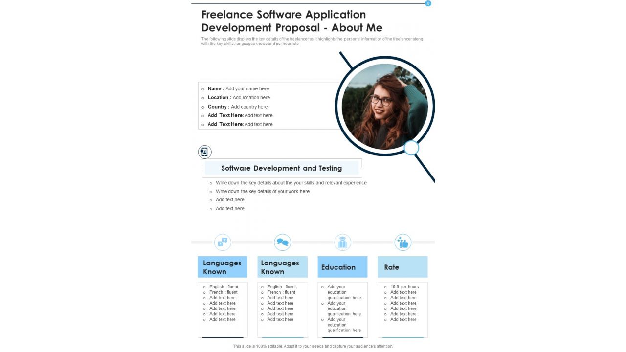 Freelance Software Application Development Proposal Example Document Report Doc Pdf Ppt