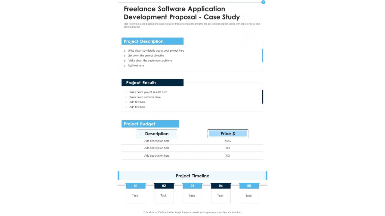 Freelance Software Application Development Proposal Example Document Report Doc Pdf Ppt