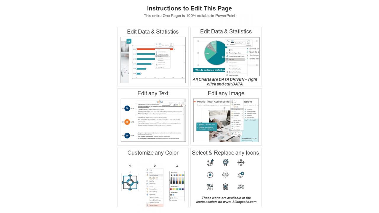 One Page Company Information Document Template PDF Document PPT Template