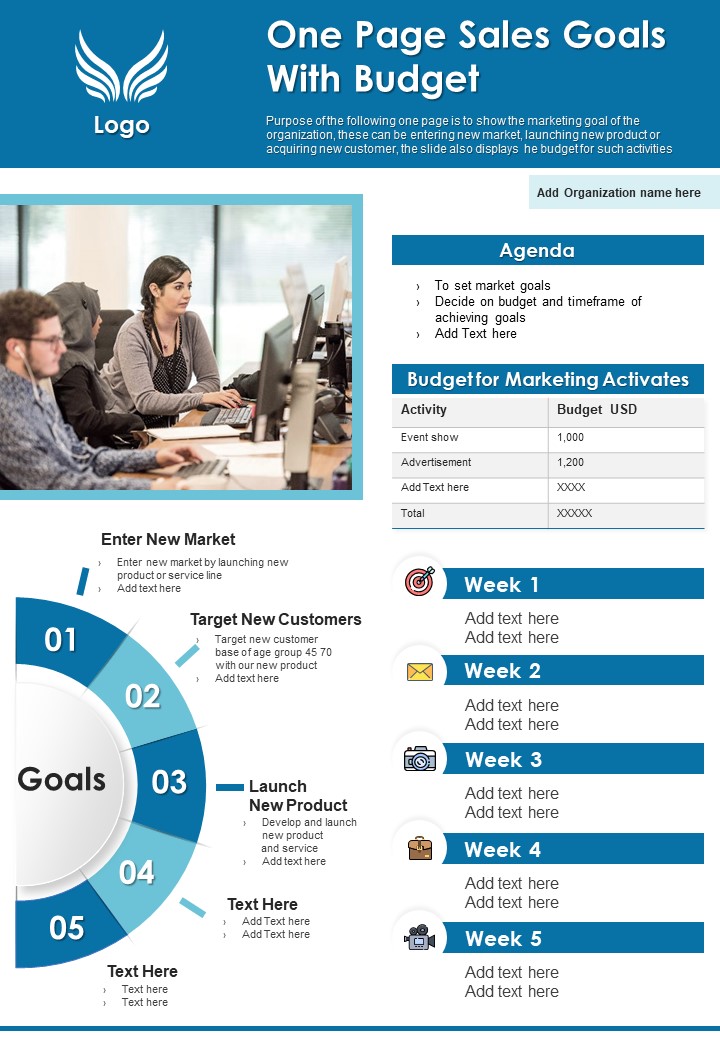 One_Page_Sales_Goals_With_Budget_PDF_Document_PPT_Template_Slide_1.jpg