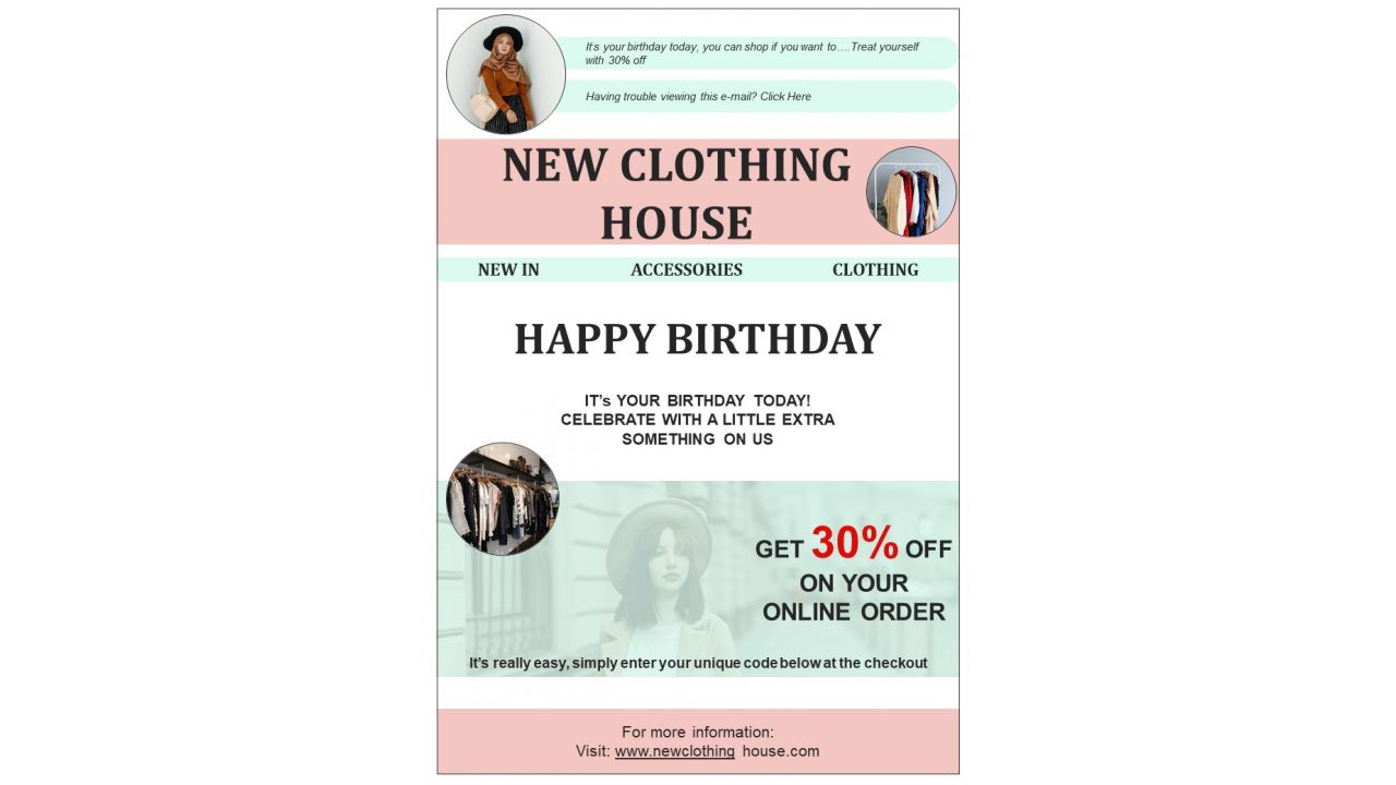 One Pager Customer Anniversary Celebration Newsletter PDF Document PPT Template