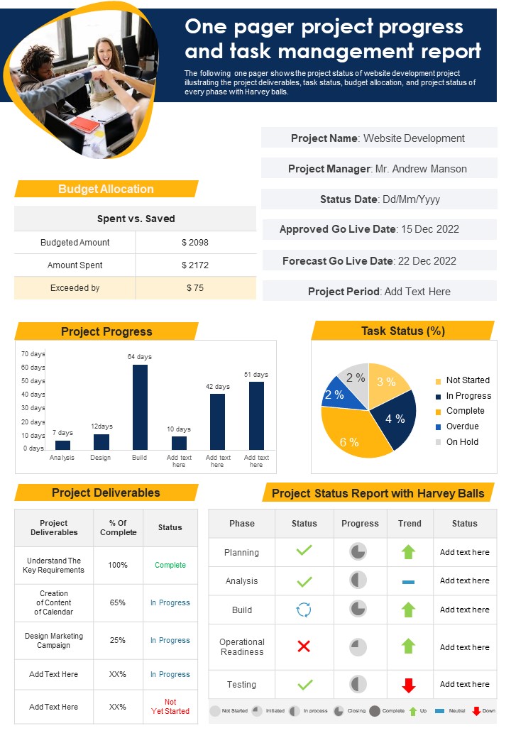 One_Pager_Project_Progress_And_Task_Management_Report_PDF_Document_PPT_Template_Slide_1.jpg