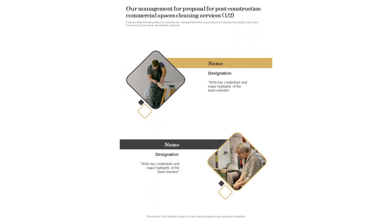 Our_Management_For_Proposal_For_Post_Construction_Commercial_Spaces_Cleaning_Services_One_Pager_Sample_Example_Document_Slide_1.jpg