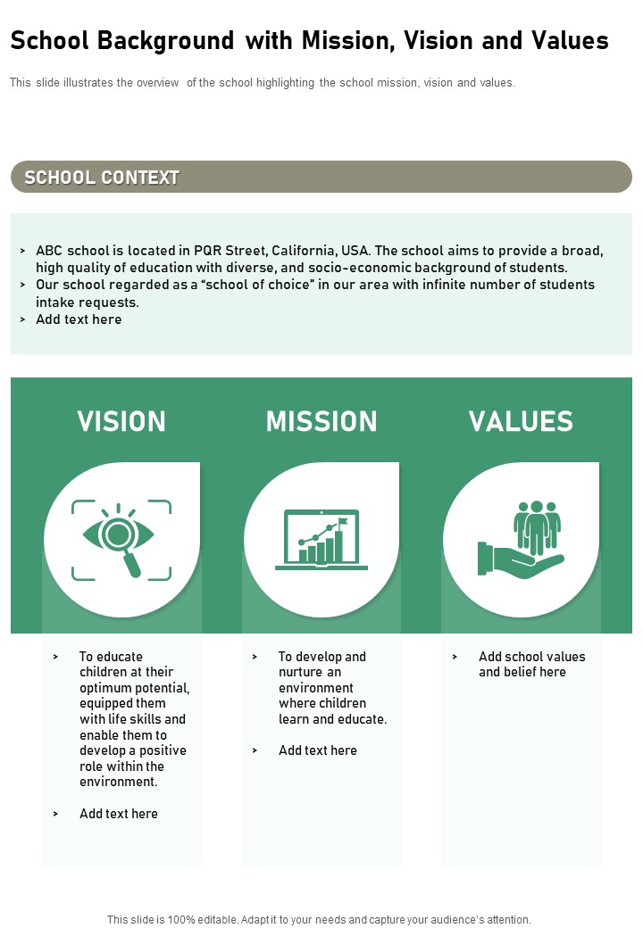 School_Background_With_Mission_Vision_And_Values_One_Pager_Documents_Slide_1.jpg