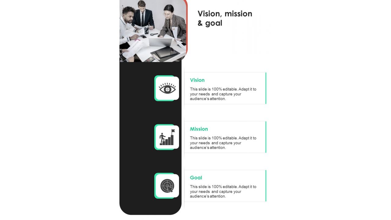 Vision Mission And Goal Proposal For Cargo Inspection Software Package One Pager Sample Example Document